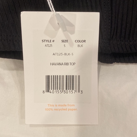 Andie Black Bikini Top - Picture 4 of 5